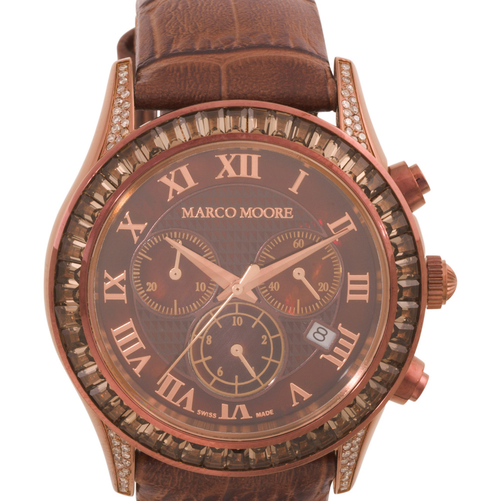 Marco Moore Brown Diamond Limited Editon Watch #8